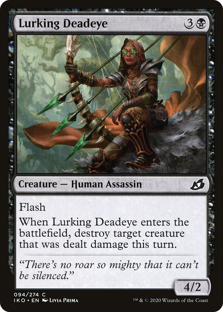 {C} Lurking Deadeye [Ikoria: Lair of Behemoths][IKO 094]