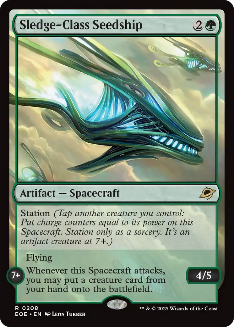 {@@ EOE R} Sledge-Class Seedship [Edge of Eternities][EOE 208]