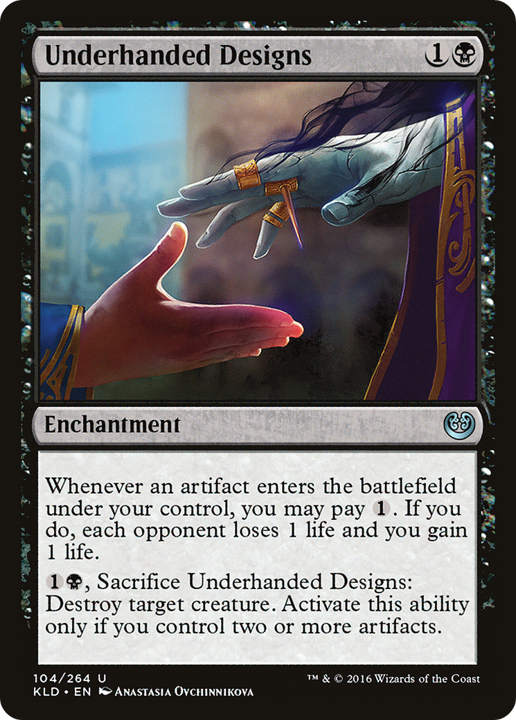 {C} Underhanded Designs [Kaladesh][KLD 104]