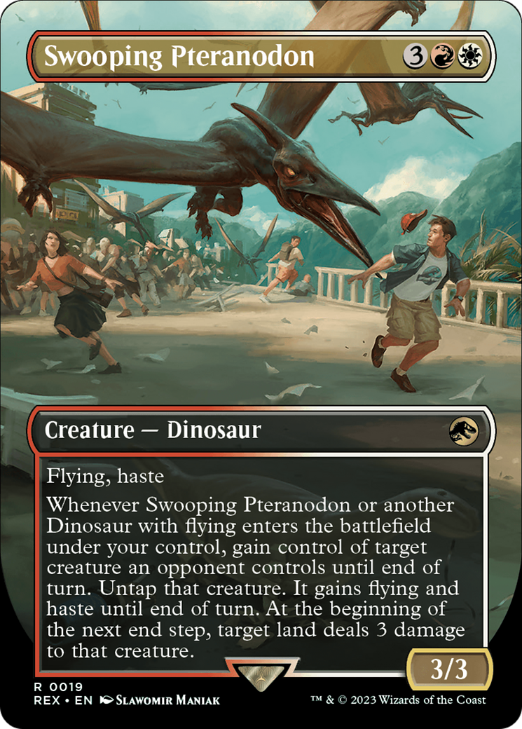 {R} Swooping Pteranodon (Borderless) [Jurassic World Collection][REX 019]