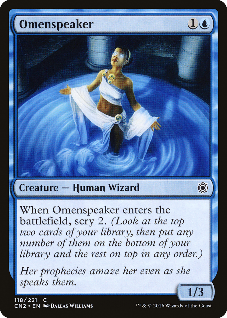 {C} Omenspeaker [Conspiracy: Take the Crown][CN2 118]
