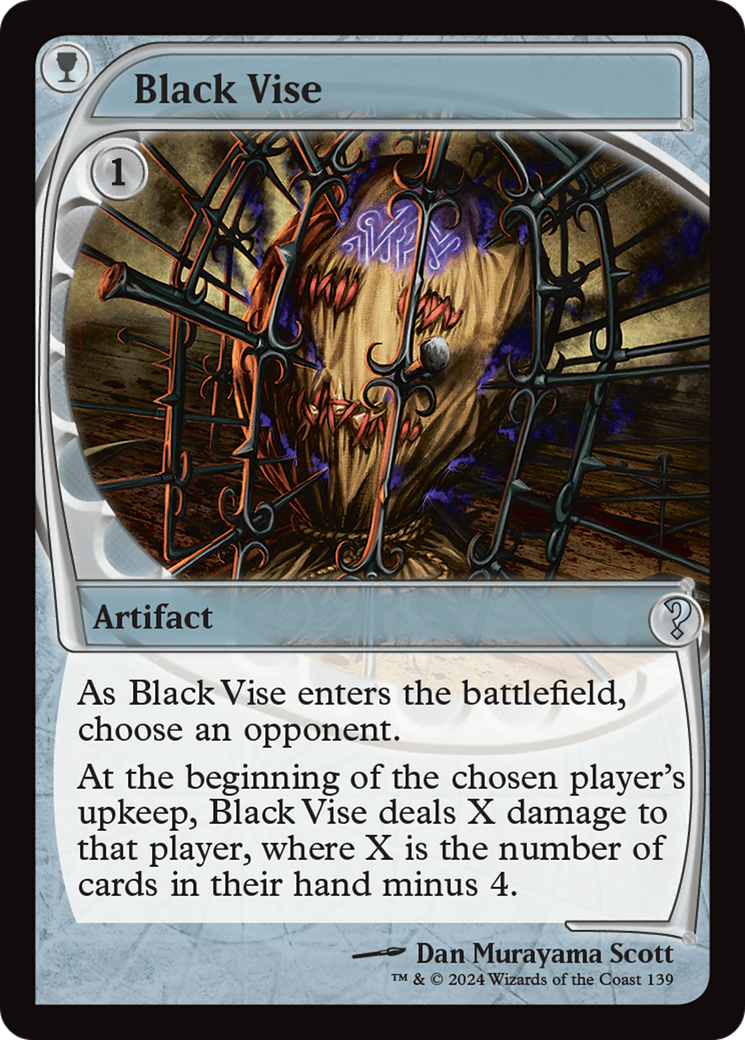 {C} Black Vise (Future Sight) [Mystery Booster 2][MB2 139]