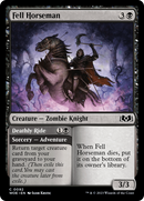 {@C} Fell Horseman // Deathly Ride [Wilds of Eldraine][WOE 092]