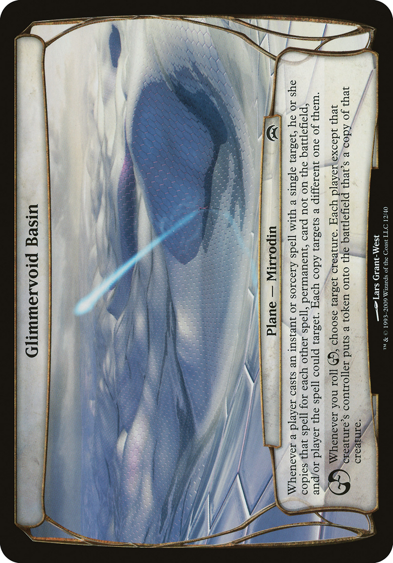 {O} Glimmervoid Basin (Planes) [Planechase Planes][OVR HOP 012]