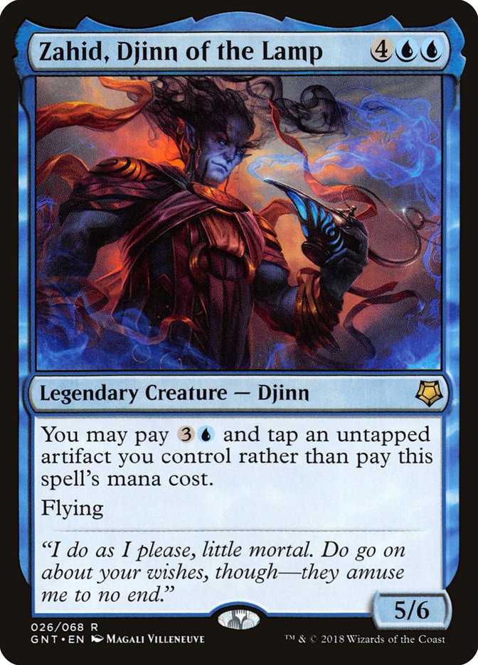 {R} Zahid, Djinn of the Lamp [Game Night 2018][GNT 026]