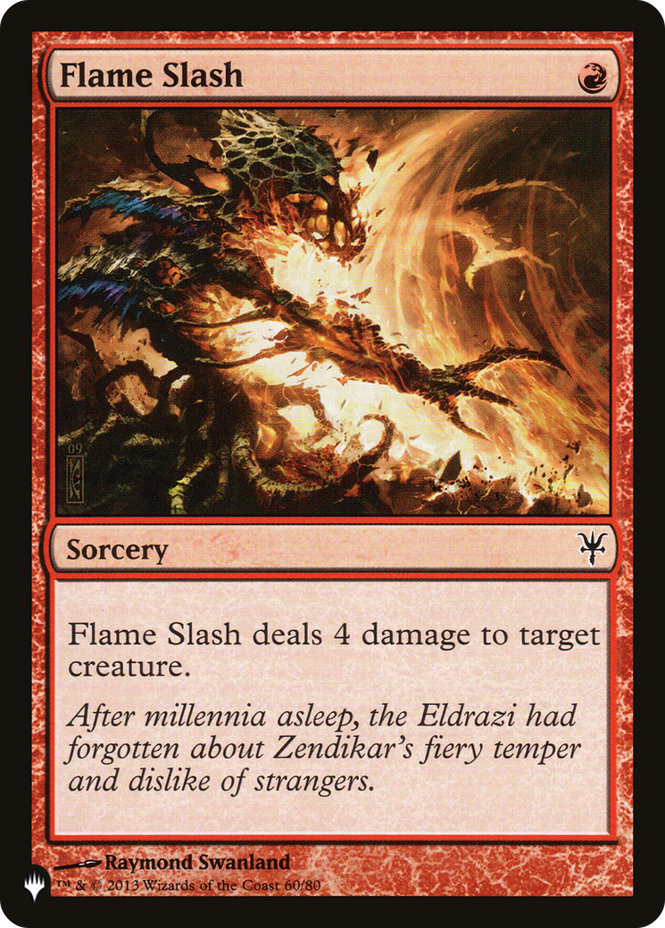 Flame Slash [LIST 60/80]