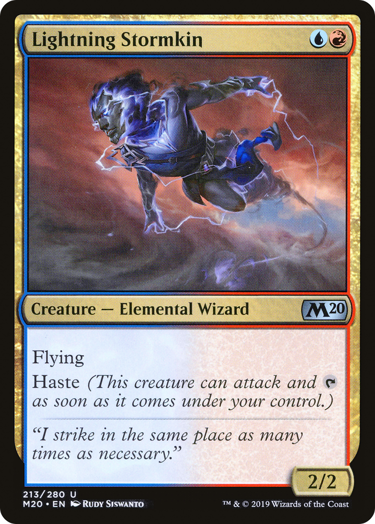 {C} Lightning Stormkin [Core Set 2020][M20 213]