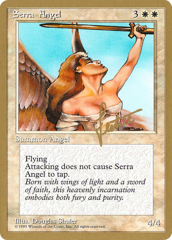 {C} Serra Angel (Bertrand Lestree) [Pro Tour Collector Set][GB PTC BL50]