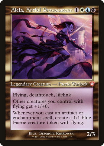 {R} Alela, Artful Provocateur (Retro) [The Brothers' War Commander][BRC 119]