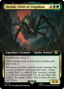 {R} Shelob, Child of Ungoliant (Extended Art) [The Lord of the Rings: Tales of Middle-Earth][LTR 374]