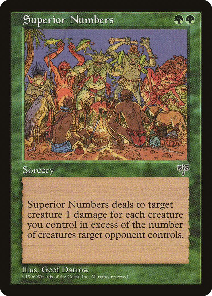 {C} Superior Numbers [Mirage][MIR 244]