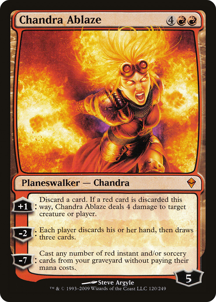 {R} Chandra Ablaze [Zendikar][ZEN 120]