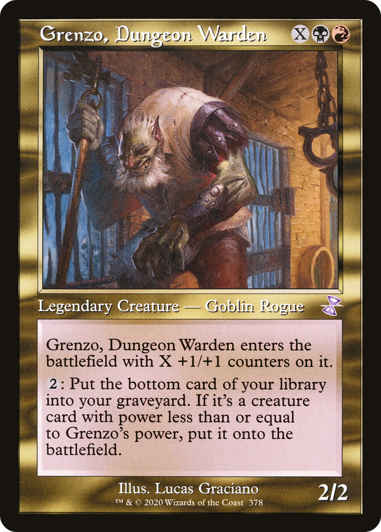 {R} Grenzo, Dungeon Warden (Timeshifted) [Time Spiral Remastered][TSR 378]