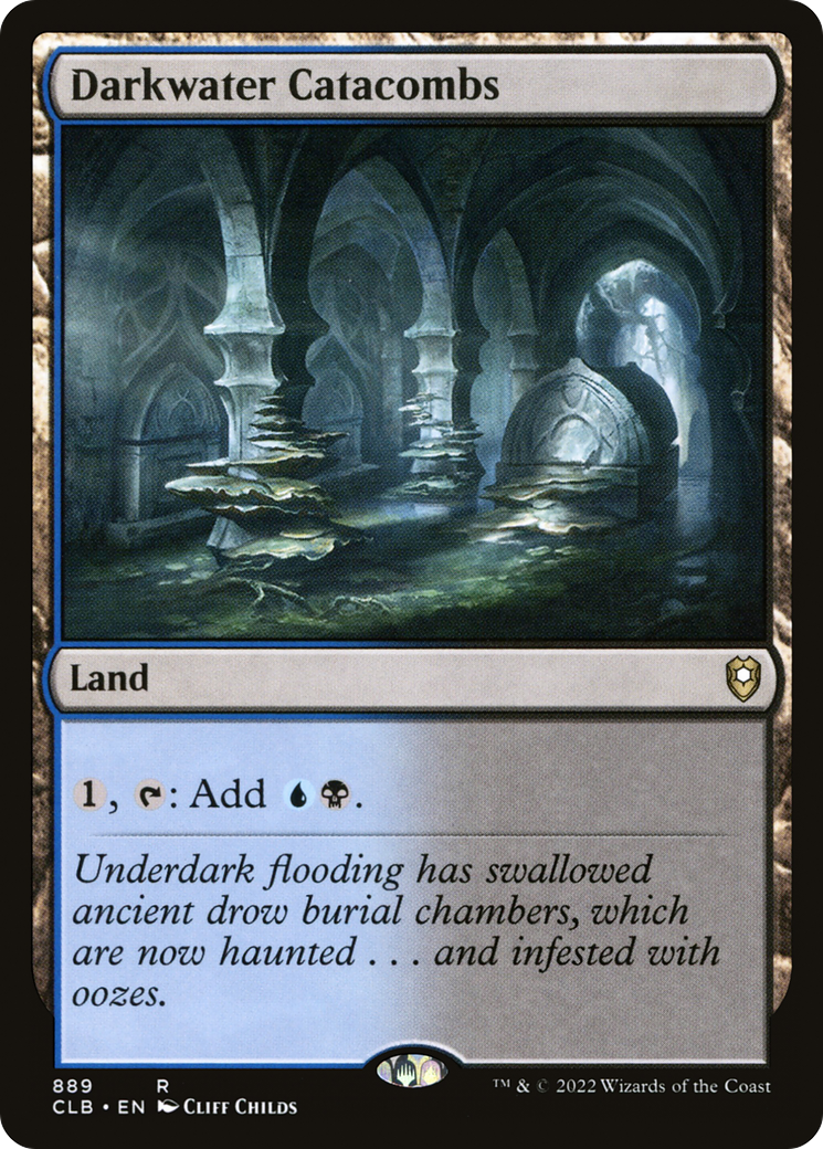{R} Darkwater Catacombs [Commander Legends: Battle for Baldur's Gate][CLB 889]