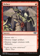 {C} Deface [Ravnica Allegiance][RNA 098]