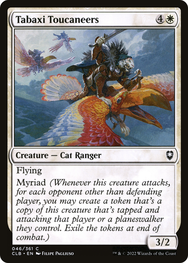 {C} Tabaxi Toucaneers [Commander Legends: Battle for Baldur's Gate][CLB 046]