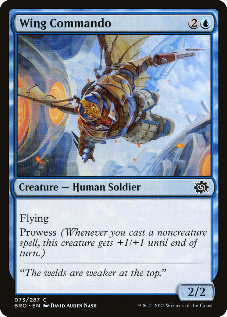 {C} Wing Commando [The Brothers' War][BRO 073]