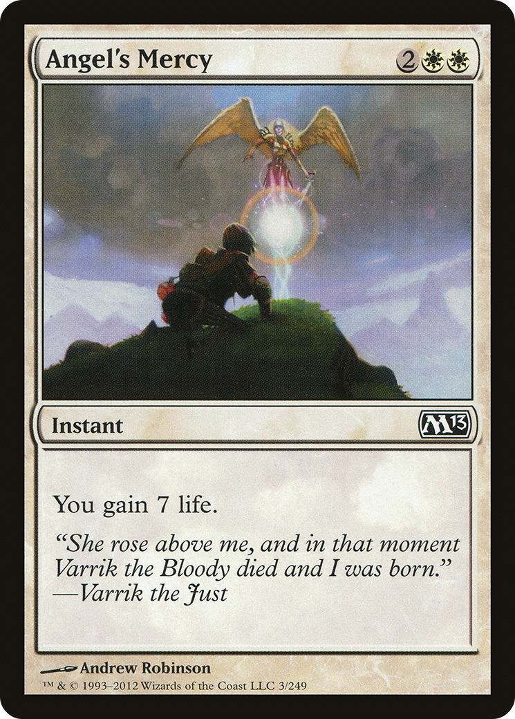 {C} Angel's Mercy [Magic 2013][M13 003]