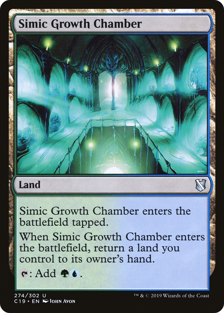 {C} Simic Growth Chamber [Commander 2019][C19 274]