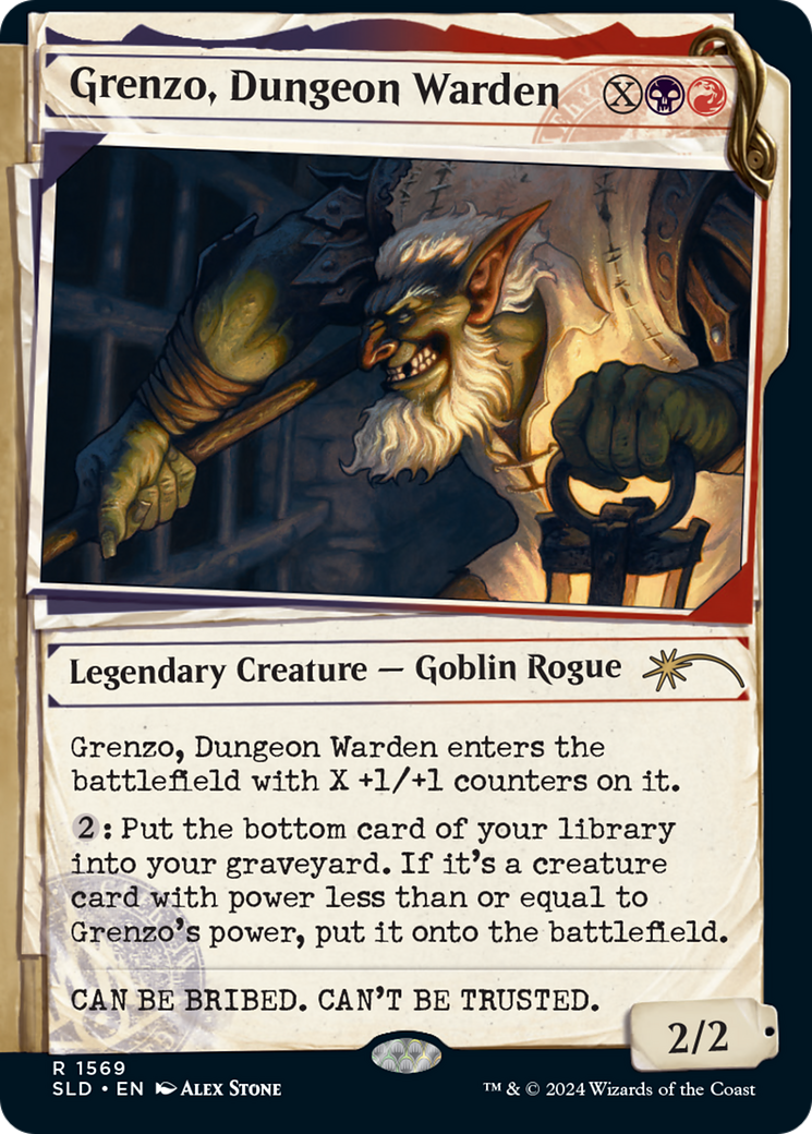 {R} Grenzo, Dungeon Warden [Secret Lair Drop Series][SLD 1569]
