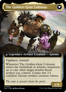 {R} Tetzin, Gnome Champion // The Golden-Gear Colossus (Extended Art) [The Lost Caverns of Ixalan Commander][LCC 031]