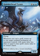 {R} Hammerhead Tyrant (Extended Art) [Tarkir: Dragonstorm Commander][TDC 061]