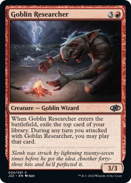 {C} Goblin Researcher [Jumpstart 2022][J22 034]