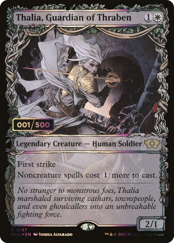{R} Thalia, Guardian of Thraben (Serialized) [Multiverse Legends][SR MUL 137]