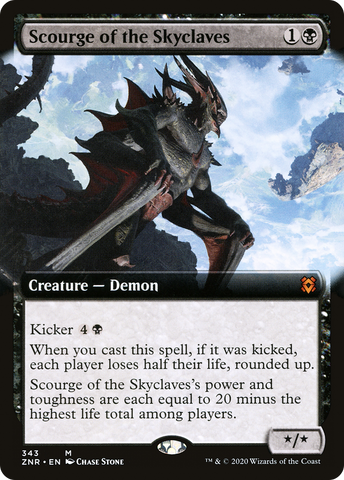{R} Scourge of the Skyclaves (Extended Art) [Zendikar Rising][ZNR 343]