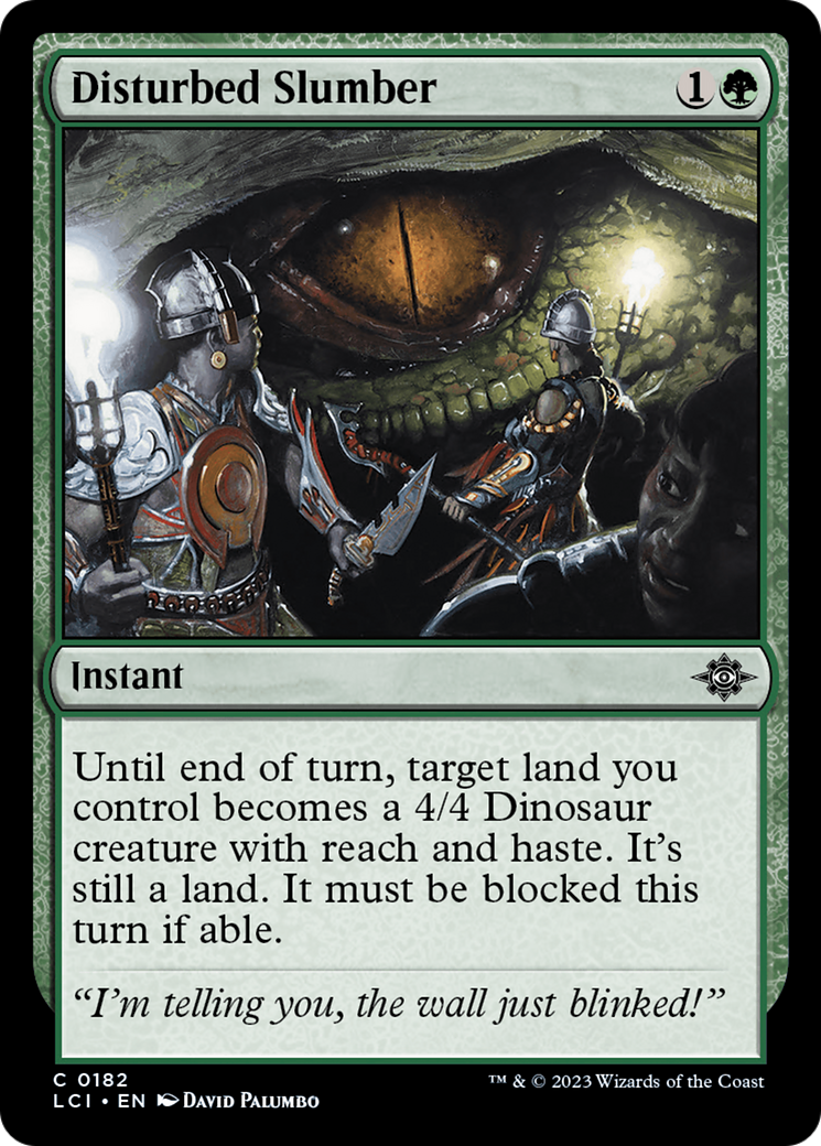 {@C} Disturbed Slumber [The Lost Caverns of Ixalan][LCI 182]