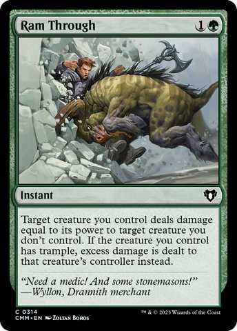{C} Ram Through [Commander Masters][CMM 314]