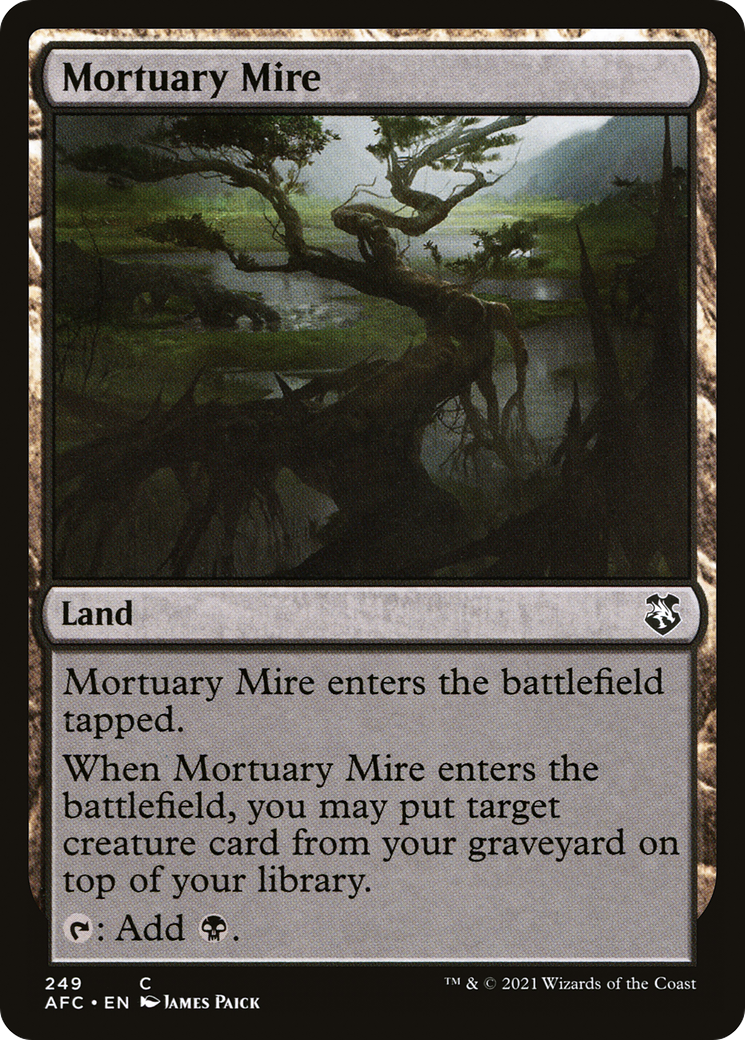 {C} Mortuary Mire [Dungeons & Dragons: Adventures in the Forgotten Realms Commander][AFC 249]