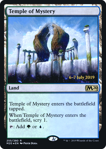 {R} Temple of Mystery [Core Set 2020 Prerelease Promos][PR M20 255]