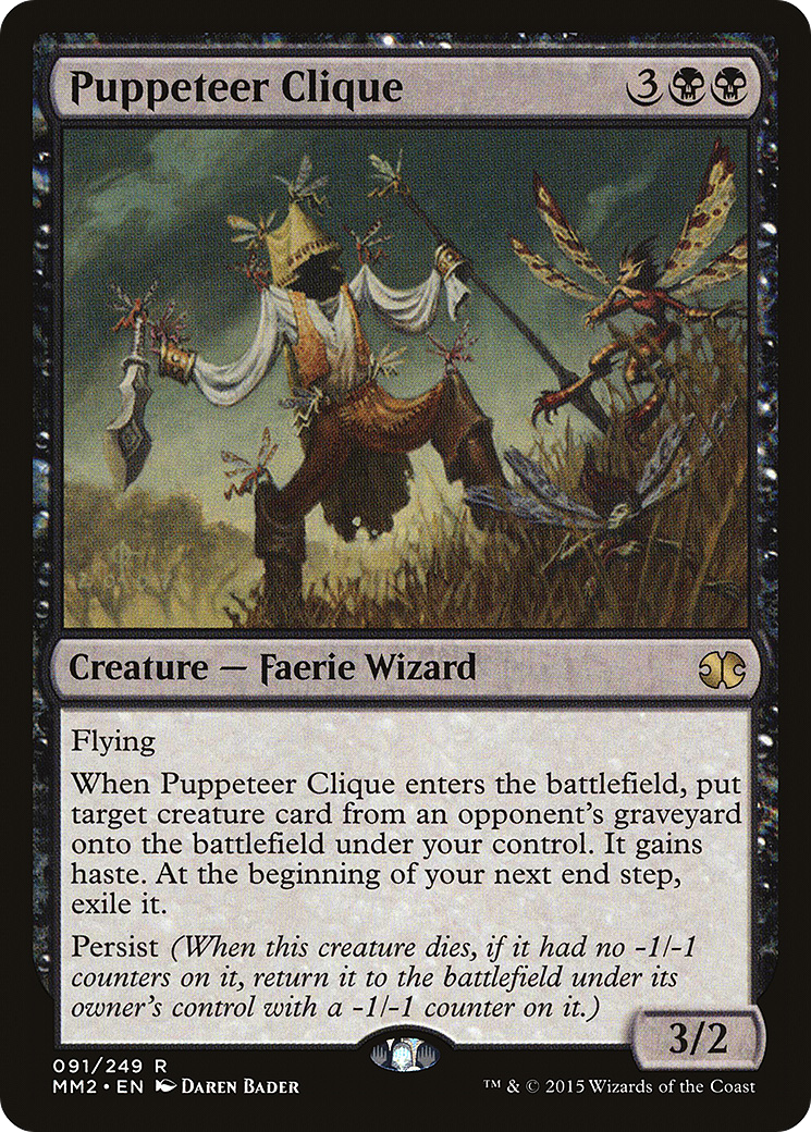 {R} Puppeteer Clique [Modern Masters 2015][MM2 091] - Misty Mountain Games