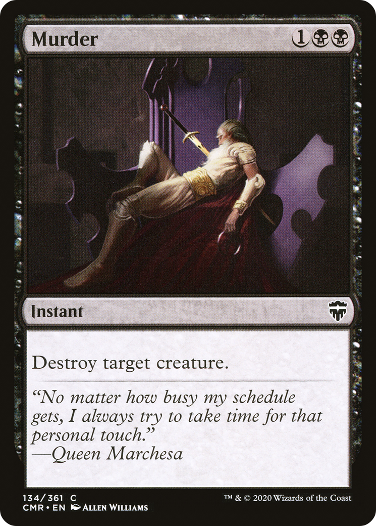 {C} Murder [Commander Legends][CMR 134]