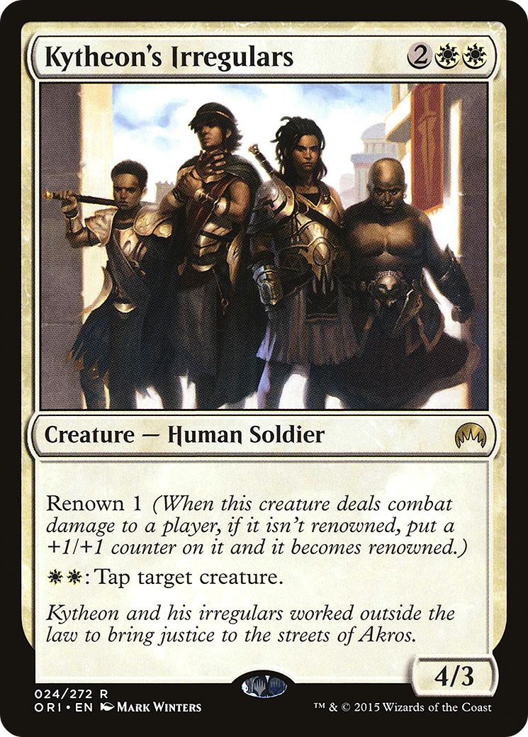 {R} Kytheon's Irregulars [Magic Origins][ORI 024]