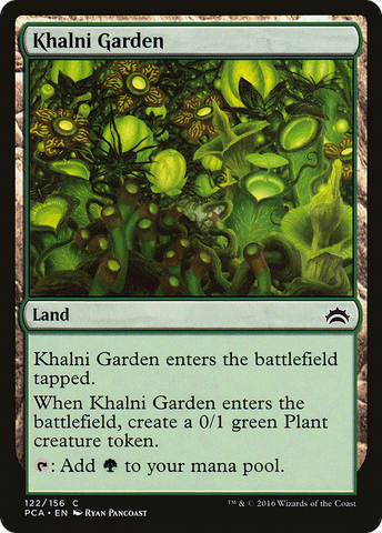 {C} Khalni Garden [Planechase Anthology][PCA 122]