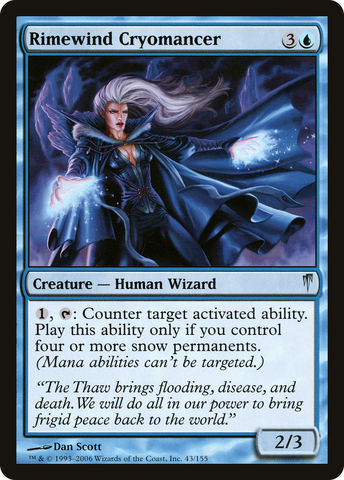 {C} Rimewind Cryomancer [Coldsnap][CSP 043]