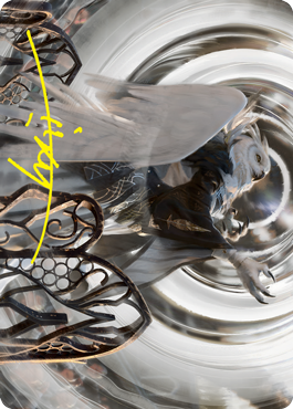 {A} Shaile, Dean of Radiance Art Card (Gold-Stamped Signature) [Strixhaven: School of Mages Art Series][GS ASTX 055]