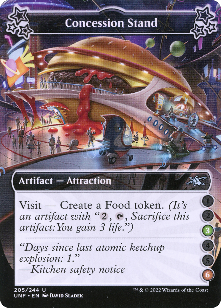 {C} Concession Stand (3-6) [Unfinity][UNF 205]
