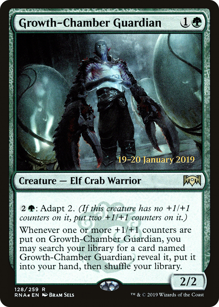 {R} Growth-Chamber Guardian [Ravnica Allegiance Prerelease Promos][PR RNA 128]