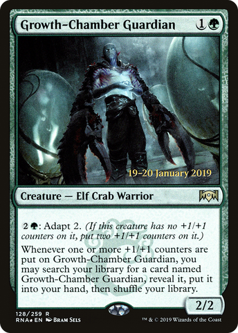 {R} Growth-Chamber Guardian [Ravnica Allegiance Prerelease Promos][PR RNA 128]