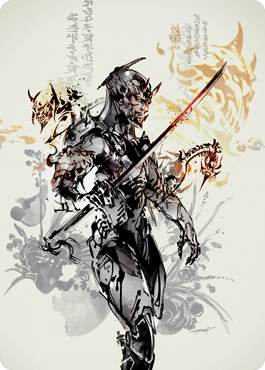 {A} Satoru Umezawa 1 Art Card [Kamigawa: Neon Dynasty Art Series][ANEO 073]