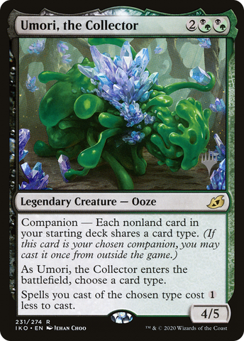 {R} Umori, the Collector (Promo Pack) [Ikoria: Lair of Behemoths Promos][PP IKO 231]