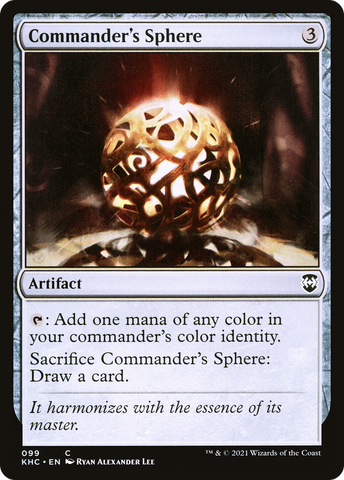 {C} Commander's Sphere [Kaldheim Commander][KHC 099]