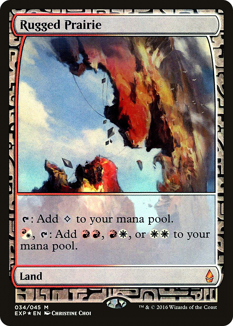 {R} Rugged Prairie [Zendikar Expeditions][EXP 034]