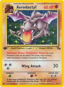 [PKM] Aerodactyl (1/62) [Fossil Unlimited]