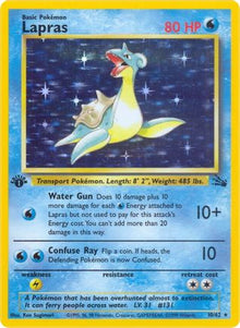 [PKM] Lapras (10/62) [Fossil Unlimited]