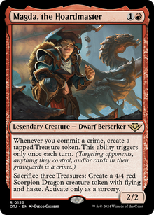 {@R} Magda, the Hoardmaster [Outlaws of Thunder Junction][OTJ 133]