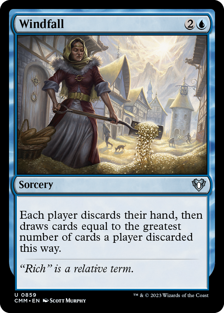{C} Windfall [Commander Masters][CMM 859]
